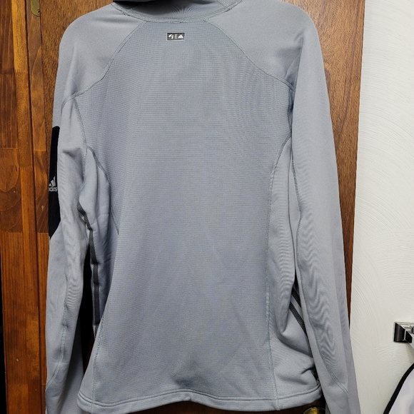 NWOT.  Adidas Men's Terrex Technopile fleece hoodie.  Size L.  (895) - Picture 11 of 11